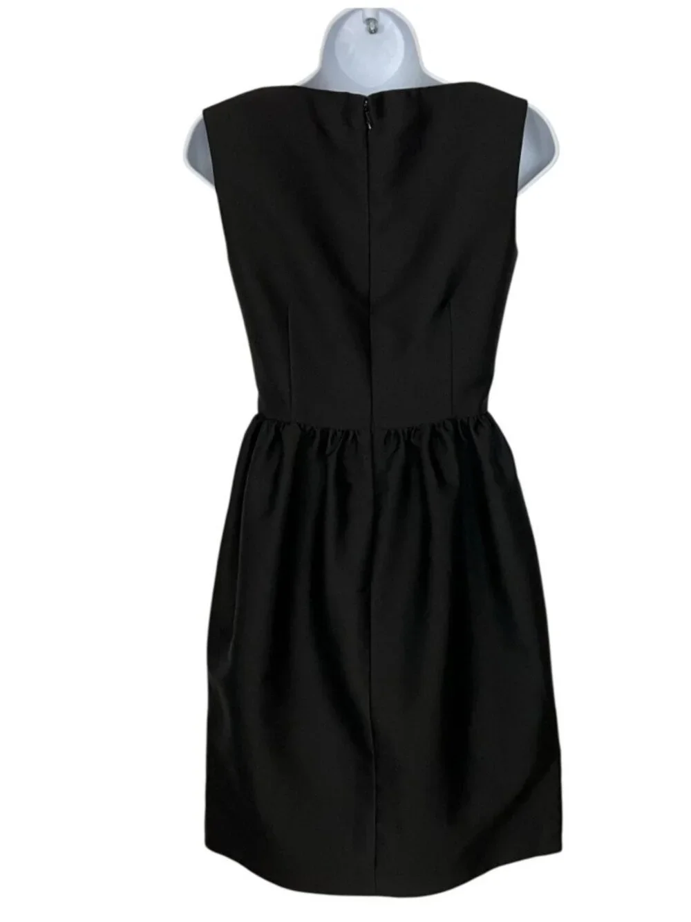 Kate Spade Embellished Cupcake Dress 0 Black Mini Sleeveless Pockets